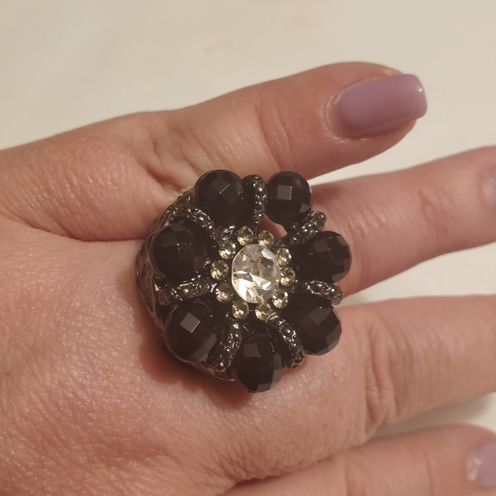 Gorgeous Statement Ring Stretchable Band - image 5